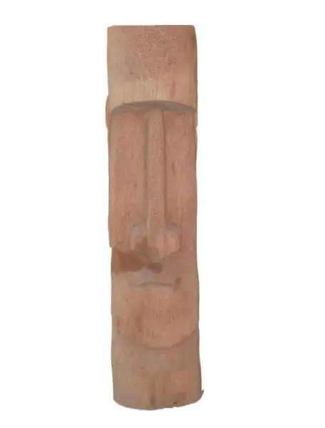 Product image 1 of the product “Tiki Statue Polynesia style. From coconut palm. Model 5 - Rapa Nui, in the sizes from 50cm to 200cm, Natural finish ”